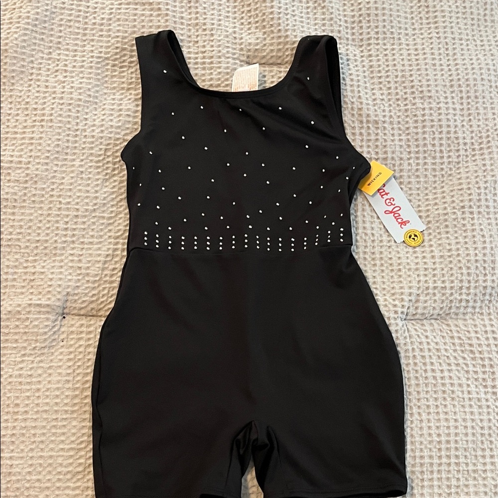 Cat & Jack Black Sleeveless Romper